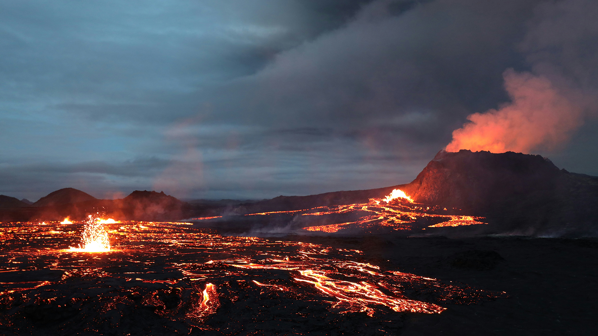 The recent volcanic activity in Iceland