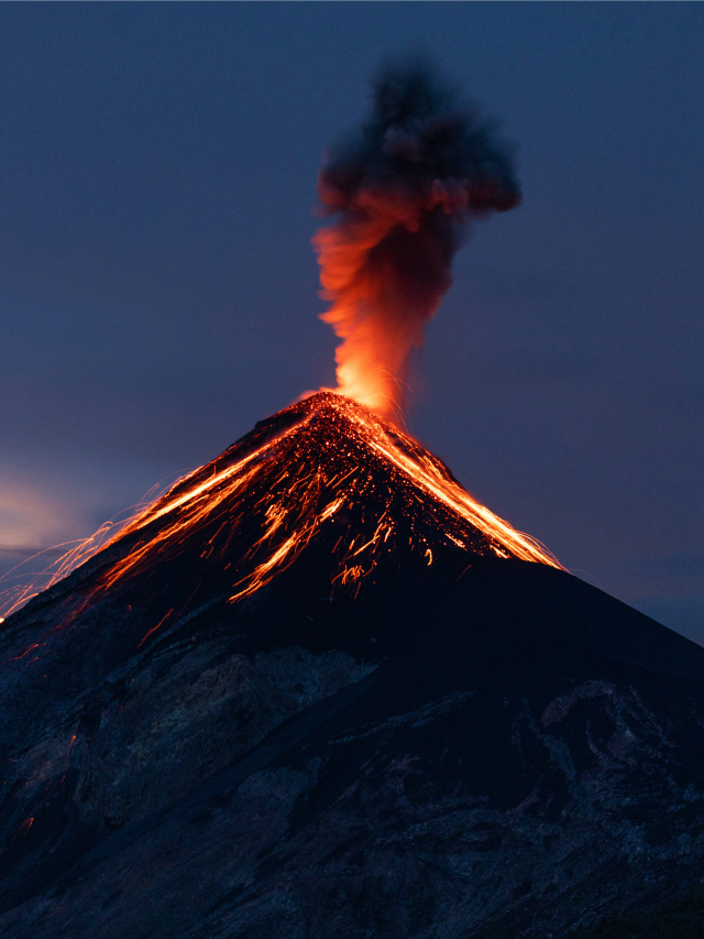 Will a country be destroyed by a volcano?