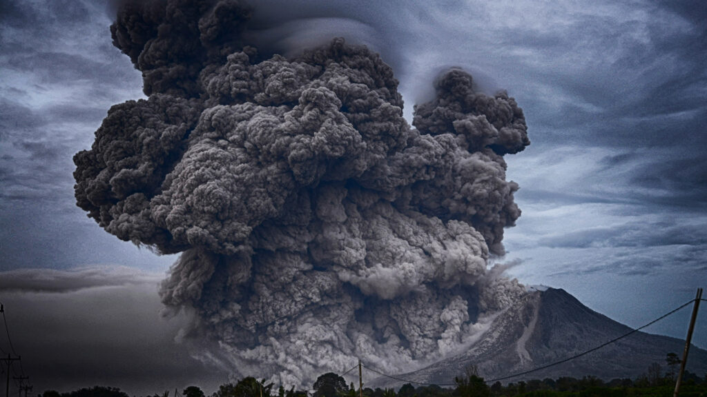 volcano of Iceland.